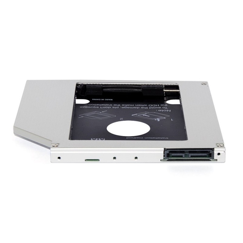 Makki тънко кади за лаптоп Laptop Caddy 9.5mm SATA3 with LED/switch MAKKI-CADDY-95-LS-MAKKI-CADDY-95-LS