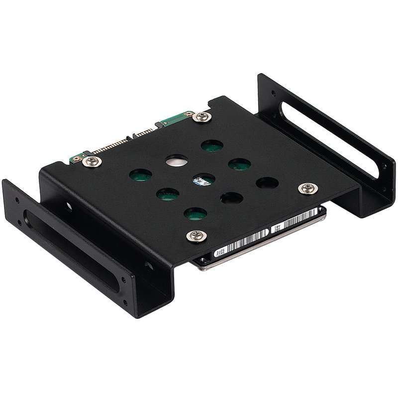 Orico Адаптер SSD/HDD bracket 2.5/3.5->5.25 - AC52535-1S, AC52535-1S-V1-BK