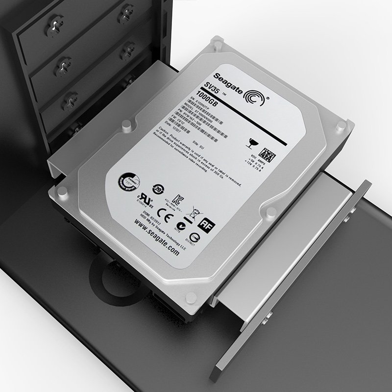 Orico Адаптер SSD/HDD bracket 2.5/3.5->5.25 - AC52535-1S-SV, AC52535-1S-V1-SV