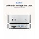 Orico докинг станция SSD Docking station M.2 NVMe - USB-C(10Gbps) x 1, USB3.2 x 2, USB2.0 x 2, M.2 x 1, Audio, SD/TF 4.0 - MiniLink M49P-EU-SV