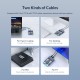 Orico докинг станция Storage - Duplicator for SSD NVMe M.2 - M2P2-C3-C, M2P2-C3-C-EU-GY-BP