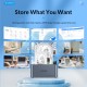 Orico докинг станция Storage - HDD/SSD Dock - 2 BAY Offline Clone 2.5/3.5 USB-C/USB-A - 6626C3-C-V1, 6626C3-C-V1