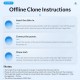 Orico докинг станция Storage - HDD/SSD Dock - 2 BAY Offline Clone 2.5/3.5 USB-C/USB-A - 6626C3-C-V1, 6626C3-C-V1
