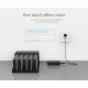 Orico докинг станция Storage - HDD/SSD Dock/Duplicator - 5x 2.5 and 3.5 inch USB3.0 - 6558US3, 6558US3-C-EU-BK