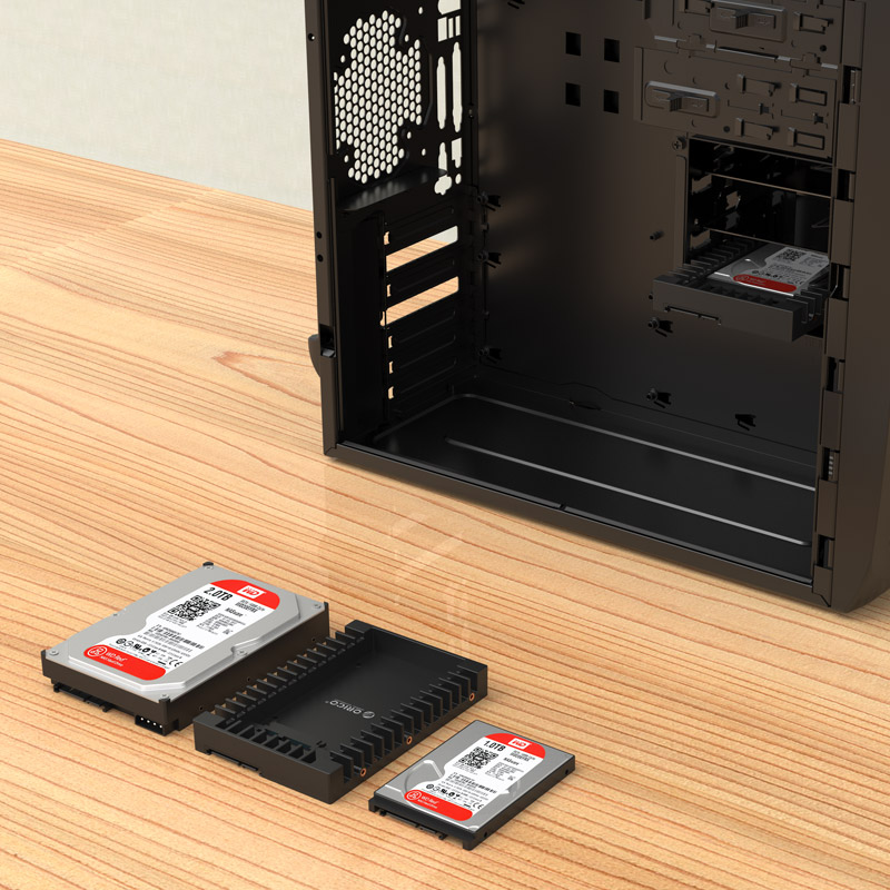 Orico кади за харддиск HDD Caddy 2.5-to-3.5 inch - 1125SS-V1-BK-BP, 1125SS-V1-BK-BP