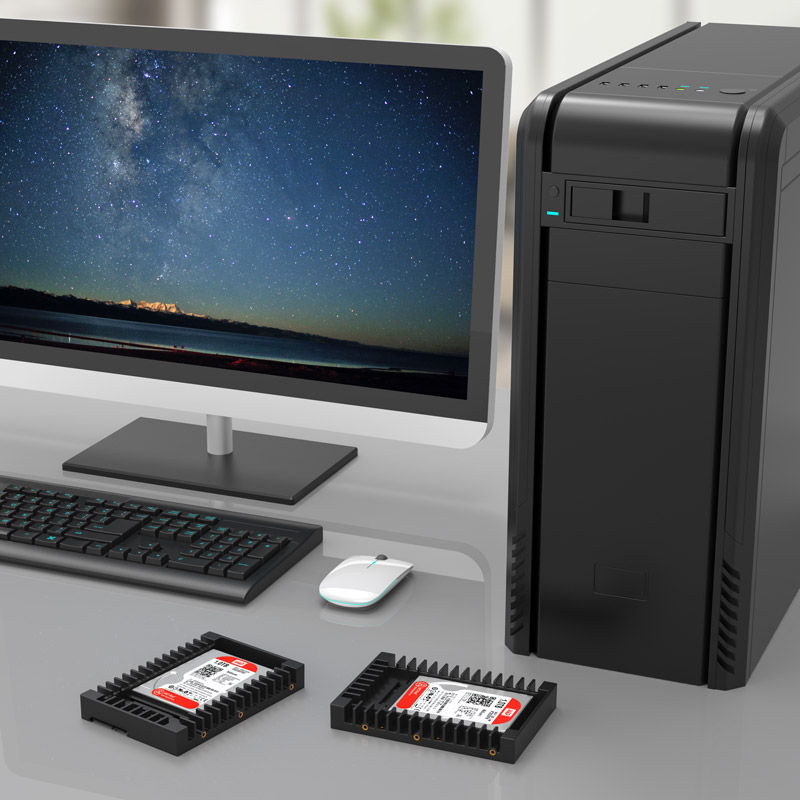 Orico кади за харддиск HDD Caddy 2.5-to-3.5 inch - 1125SS-V1-BK-BP, 1125SS-V1-BK-BP