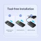 Orico кутия за диск Storage - Case - 2.5 inch USB-C - 2020C3-V1-BK, 2020C3-V1-BK-EP