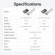 Orico кутия за диск Storage - Case - 2.5 inch USB-C - 2577C3-V1-BK, 2577C3-V1-BK-EP