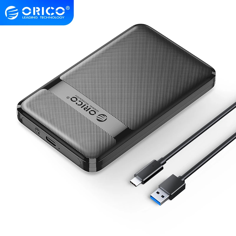 Orico кутия за диск Storage - Case - 2.5 inch USB-C - 2577C3-V1-BK, 2577C3-V1-BK-EP