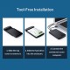 Orico кутия за диск Storage - Case - 2.5 inch USB3.0 - 2020U3-BK, 2020U3-BK-EP