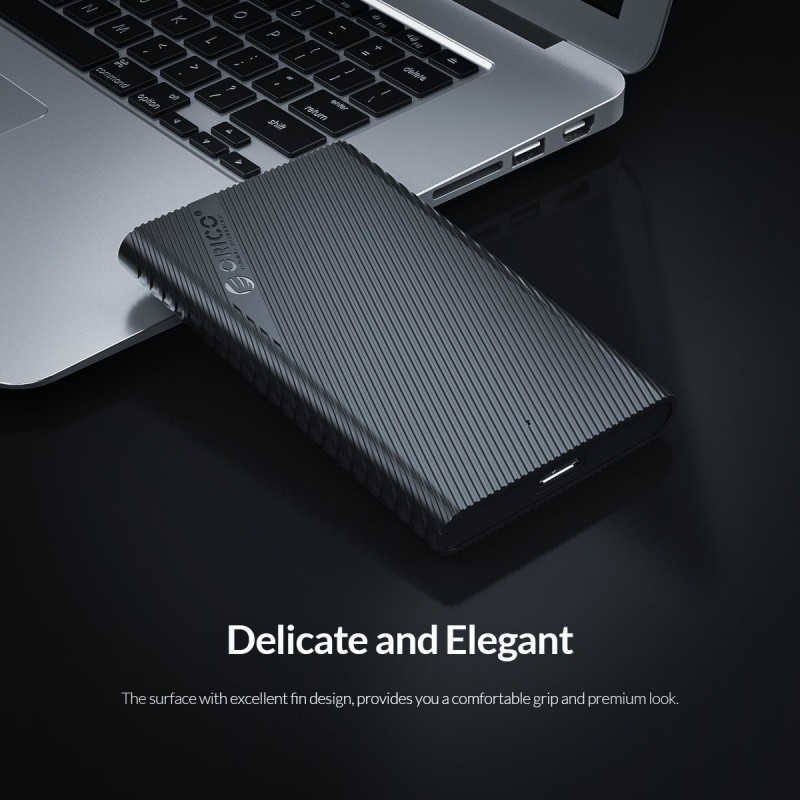 Orico кутия за диск Storage - Case - 2.5 inch USB3.0 - 2521U3-BK-EP-2521U3-BK-EP