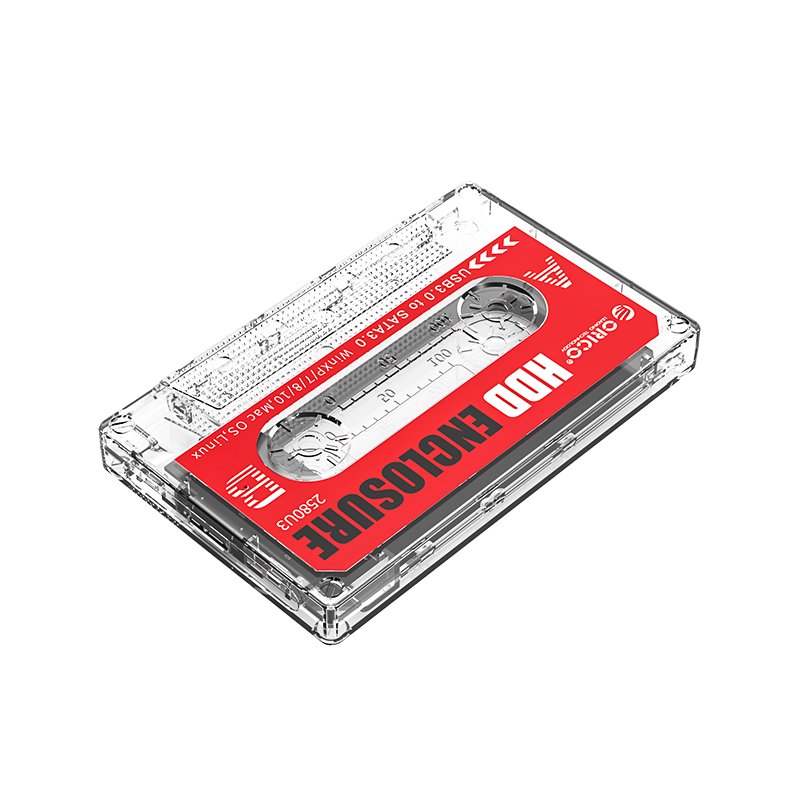 Orico кутия за диск Storage - Case - 2.5 inch USB3.0 Retro Look - 2580U3-CR, 2580U3-CR-EP