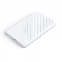 Orico кутия за диск Storage - Case - 2.5 inch USB3.0 WHITE - 25PW1-U3-WH