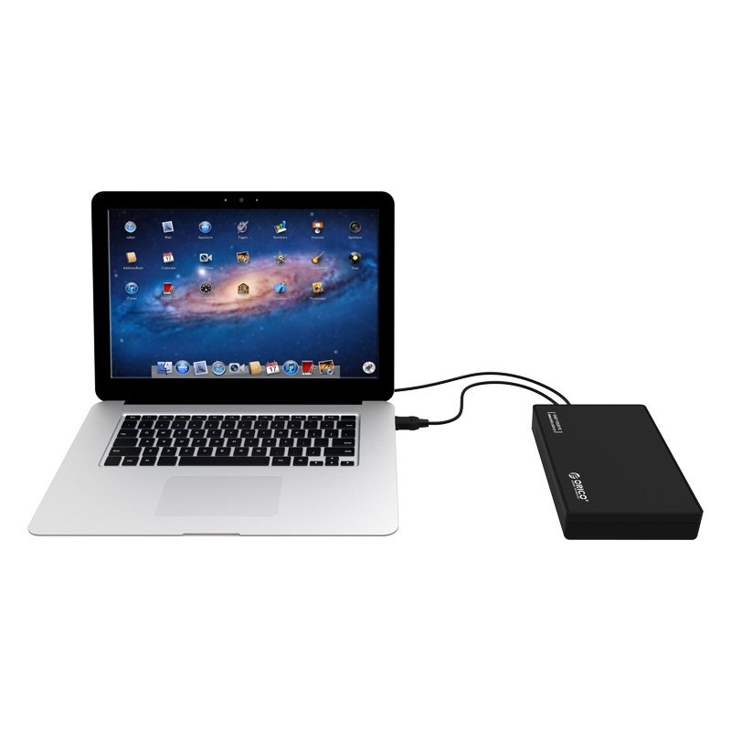 Orico кутия за диск Storage - Case - 3.5 inch USB3.0 UASP black - 3588US3-3588US3-V1-EU-BK
