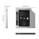 Orico тънко кади за лаптоп Laptop Caddy 9.0-9.5mm SATA3 with LED/switch - M95SS-SV, M95SS-SV