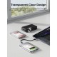 Orico външна кутия за диск Storage - Case - 2.5 inch 5Gbps USB-C Transparent - TX25C3-GY-BP, TX25C3-GY-BP