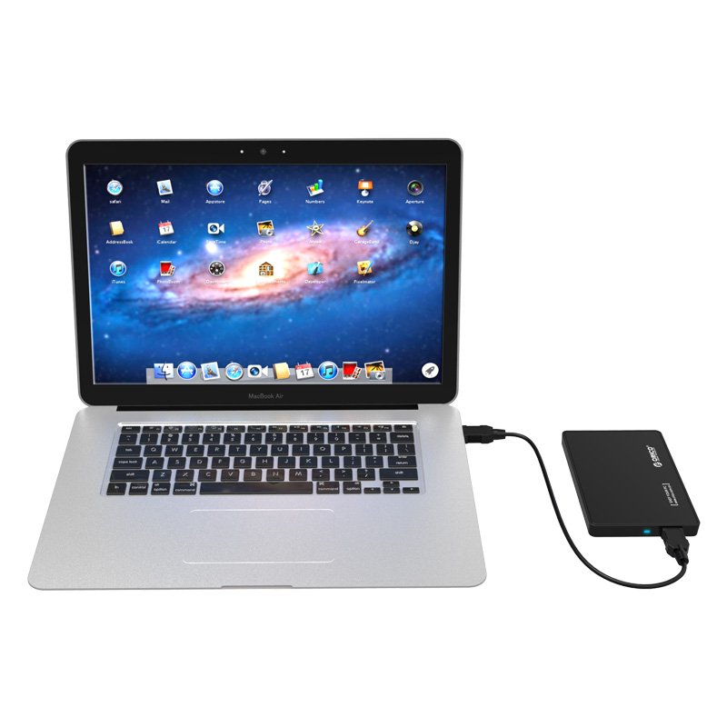 Orico външна кутия за диск Storage - Case - 2.5 inch USB3.0 Black - 2588US3-BK-2588US3-V1-BK-PRO