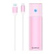 Orico външна кутия за диск Storage - Case - M.2 NGFF SATA M/B key Pink - PWM2, PWM2-PK-EP