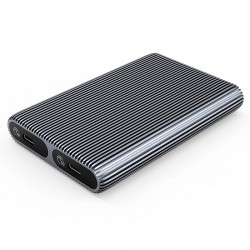 Orico външна кутия за диск Storage - Case - M.2 NVMe Dual-Bay - USB-C 10Gbps, Aluminium - AM2C3-2N-GY