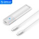 Orico външна кутия за диск Storage - Case - M.2 NVMe M/B key 10 Gbps White - PWM2-G2, PWM2-G2-WH-EP