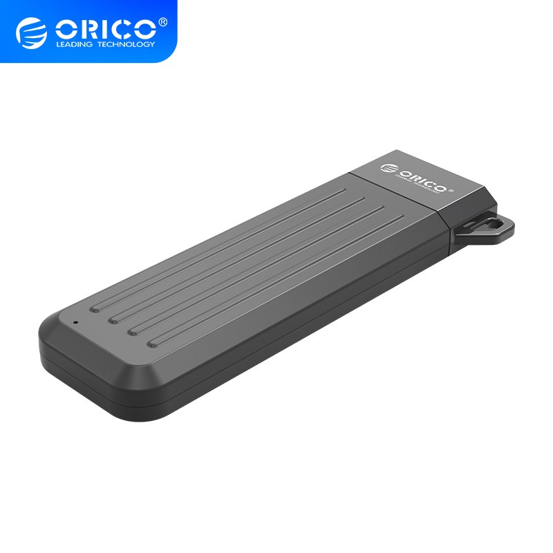 Orico външна кутия за диск Storage - Case - M.2 NVMe M-key 10 Gbps Space Gray - MM2C3-G2-GY, MM2C3-G2-GY-BP