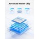 Orico външна кутия за диск Storage - Case - M.2 NVMe M key - 40Gbps, USB-A/USB-C - TCM2-U4-BK-BP