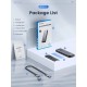 Orico външна кутия за диск Storage - Case - M.2 NVMe/SATA M/B key - USB3.1 Type-C Gen.2 10Gbps - DDNV-C3-G2-BK-BP