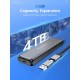 Orico външна кутия за диск Storage - Case - M.2 NVMe/SATA M/B key - USB3.1 Type-C Gen.2 10Gbps - DDNV-C3-G2-BK-BP
