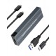 VCom външна кутия за диск Storage Case - M.2 NVMe/SATA/NGFF M/B key - 10Gbps USB3.1 Type-C/A - CU850SN, CU850SN
