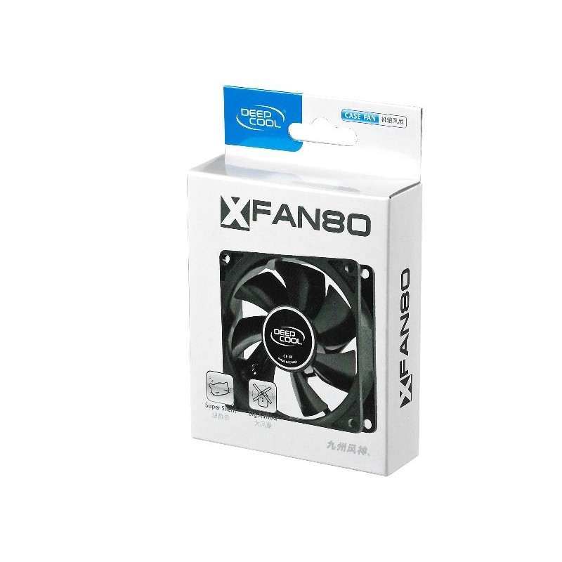 DeepCool Вентилатор Fan 80mm Xfan 80 - 1800rpm-DP-XFAN80