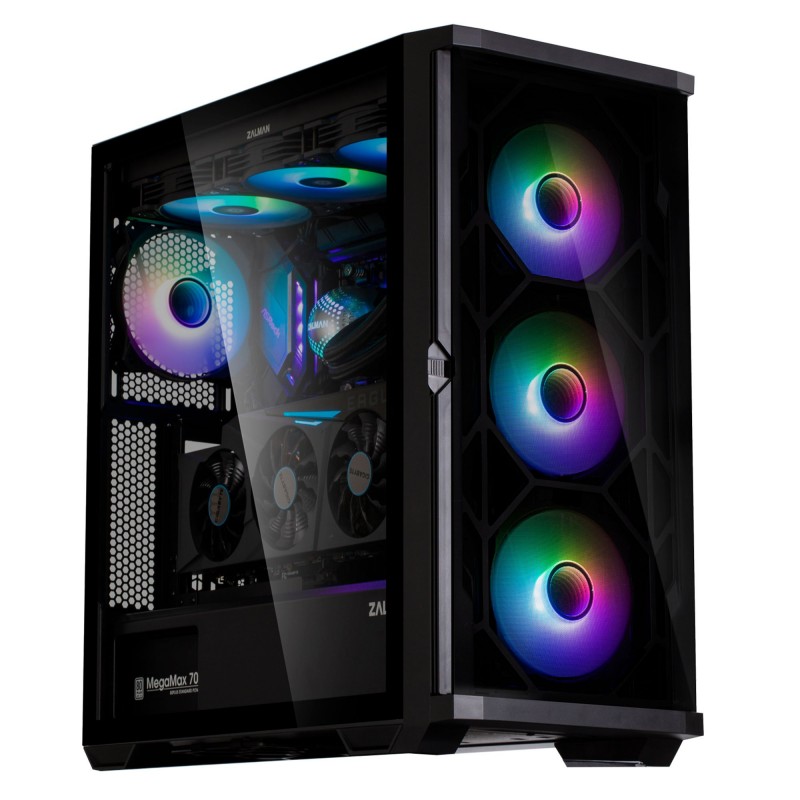 Zalman кутия Case EATX - Z10 DUO - Mesh/Tempered Glass, ZM-Z10-DUO