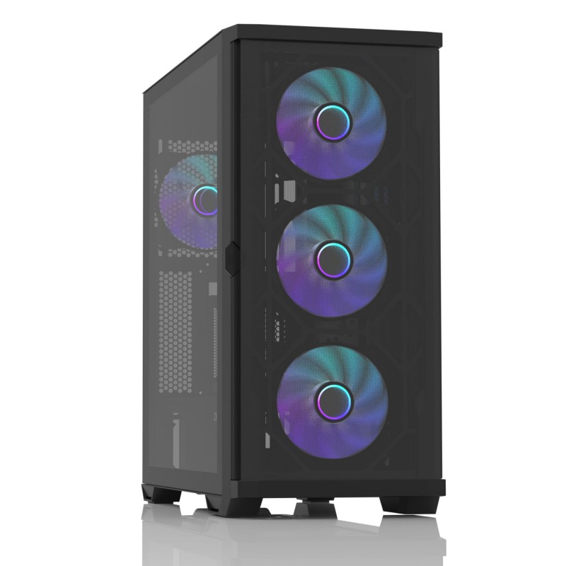 Zalman кутия Case EATX - Z10 DUO - Mesh/Tempered Glass, ZM-Z10-DUO