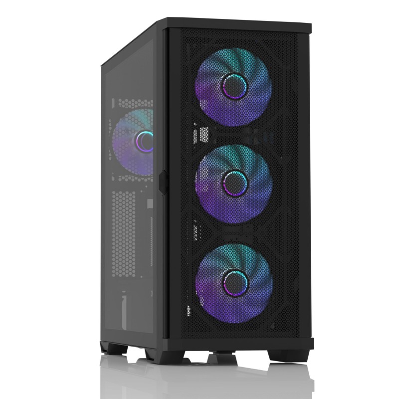 Zalman кутия Case EATX - Z10 DUO - Mesh/Tempered Glass, ZM-Z10-DUO
