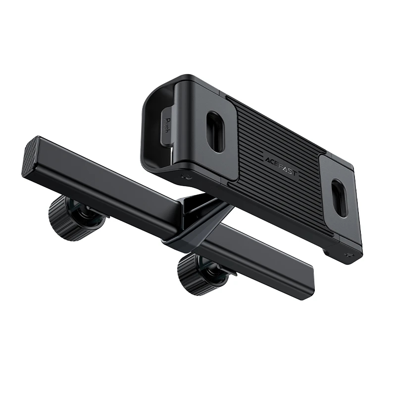 Acefast стойка за телефон/таблет за кола Car Headrest Phone/Tablet Holder - D8 Black, ACEFAST-D8-BK