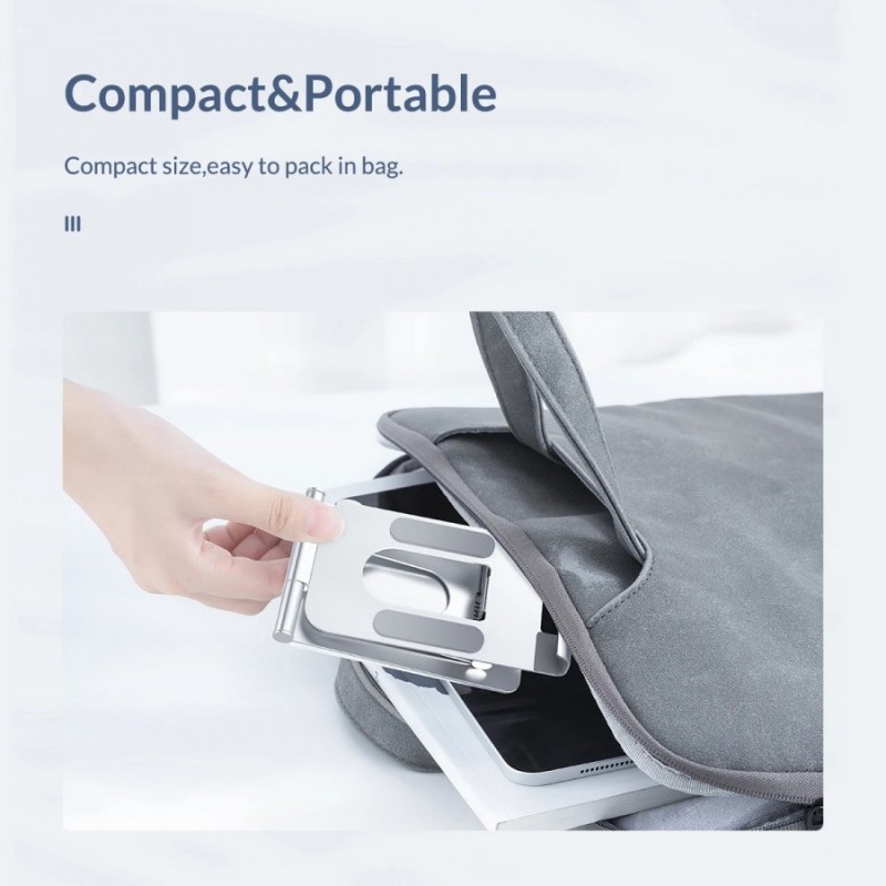 Orico стойка за телефон или таблет за бюро Phone/Tablet Holder - LST-S1-SV-BP, LST-S1-SV-BP