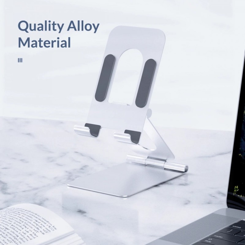 Orico стойка за телефон или таблет за бюро Phone/Tablet Holder - LST-S1-SV-BP, LST-S1-SV-BP