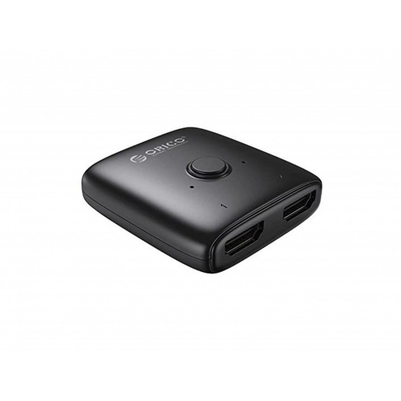 Orico Разклонител превключвател HDMI 2.0 Switcher/Splitter 2-Port Bi-Direction 4K Black - HS2-A1-BK-EP