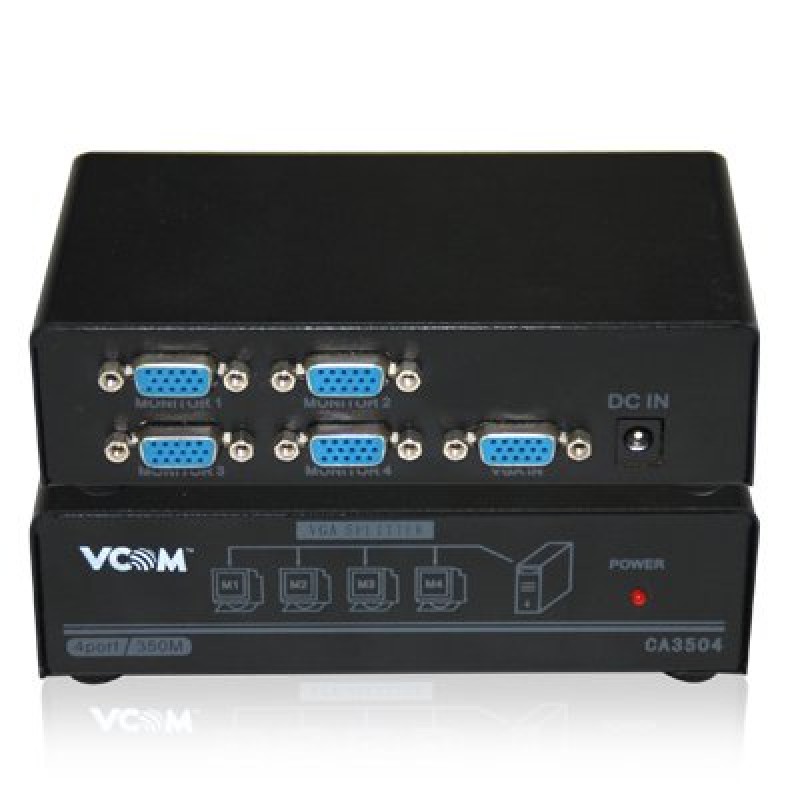VCom Сплитер VGA Splitter 1x4 - DD134-DD134