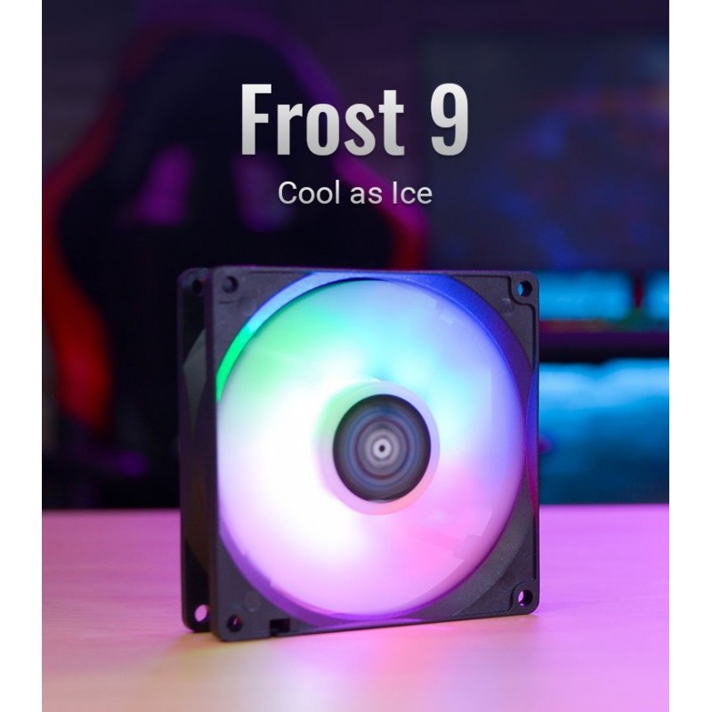 AeroCool вентилатор Fan 92 mm - Frost 9 - Fixed RGB - ACF2-FS10117.11-ACF2-FS10117.11