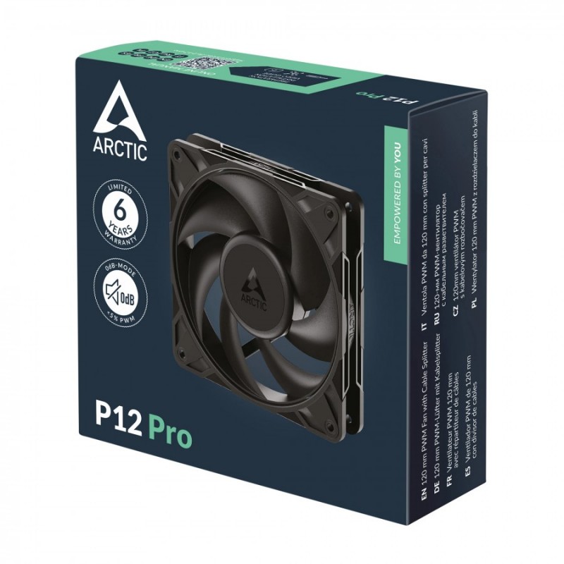 Arctic вентилатор Fan 120mm P12 Pro - 400-3000rpm, ACFAN00305A