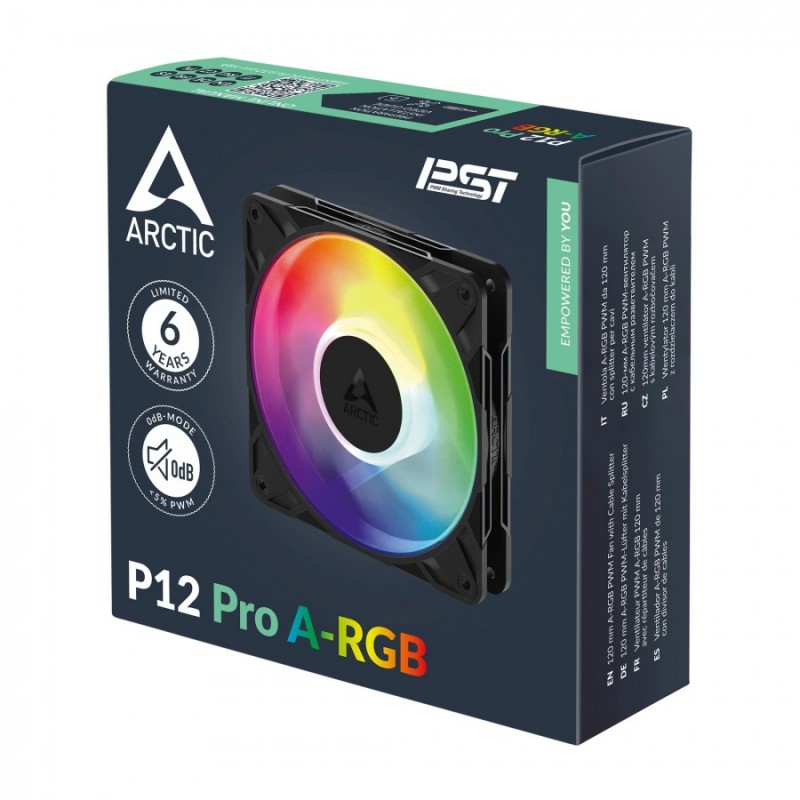 Arctic вентилатор Fan 120mm P12 Pro A-RGB, ACFAN00309A