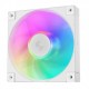 DeepCool Комплект вентилатори Fan Pack 3-in-1 3x120mm - FD12 White, Addressable RGB, R-FD12-WHAPN3-G
