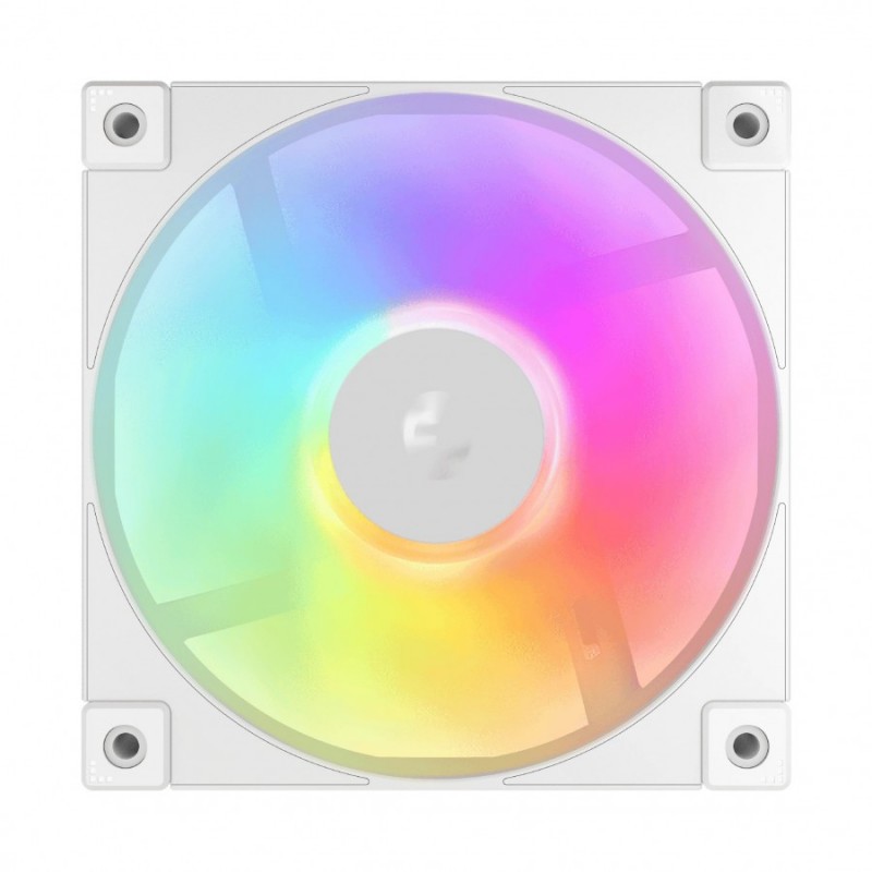 DeepCool Комплект вентилатори Fan Pack 3-in-1 3x120mm - FD12 White, Addressable RGB, R-FD12-WHAPN3-G