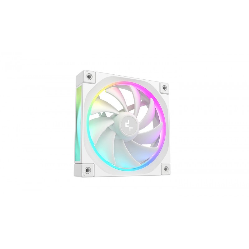 DeepCool Комплект вентилатори Fan Pack 3-in-1 3x120mm - FL12 White, Addressable RGB, R-FL12-WHAPN3-G