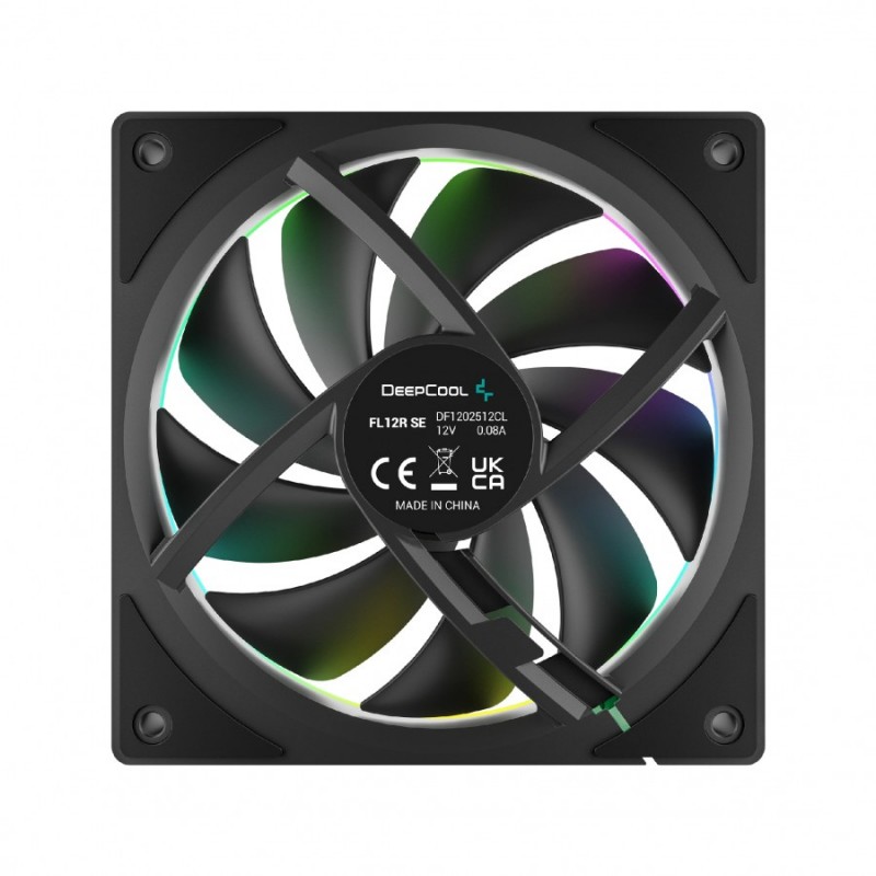DeepCool Комплект вентилатори Fan Pack 3-in-1 3x120mm - FL12R SE Black, Reverse, Addressable RGB