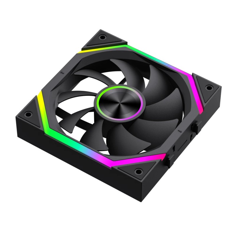 Gamemax Комплект вентилатори Fan Pack 3-in-1 3x120mm - FN12A-N2 WL - Daisy-Chain, A-RGB