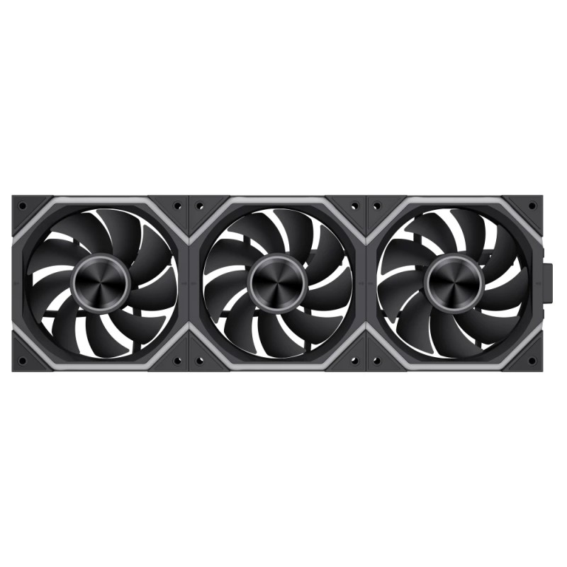 Gamemax Комплект вентилатори Fan Pack 3-in-1 3x120mm - FN12A-N2 WL - Daisy-Chain, A-RGB
