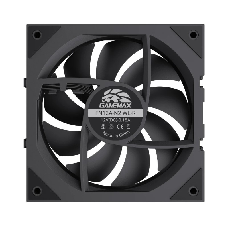 Gamemax Комплект вентилатори Fan Pack 3-in-1 3x120mm - FN12A-N2 WL-R - Reverse, Daisy-Chain, A-RGB