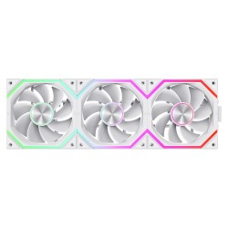 Gamemax Комплект вентилатори Fan Pack 3-in-1 3x120mm - FN12A-N2 WL-RW - Reverse, Daisy-Chain, A-RGB, White