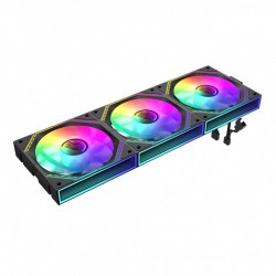 Gamemax Комплект вентилатори Fan Pack 3-in-1 3x120mm - FN12A-S3I Black, Daisy-Chain, Addressable RGB
